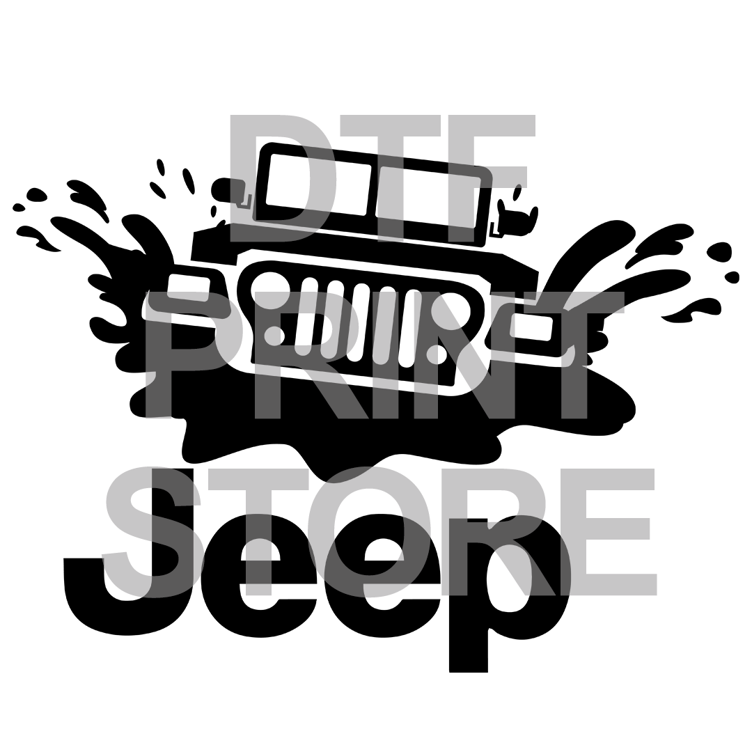 Jeep DTF or SUBLIMATION Print 12" x 16" 29 Types freeshipping - DTF Print Store