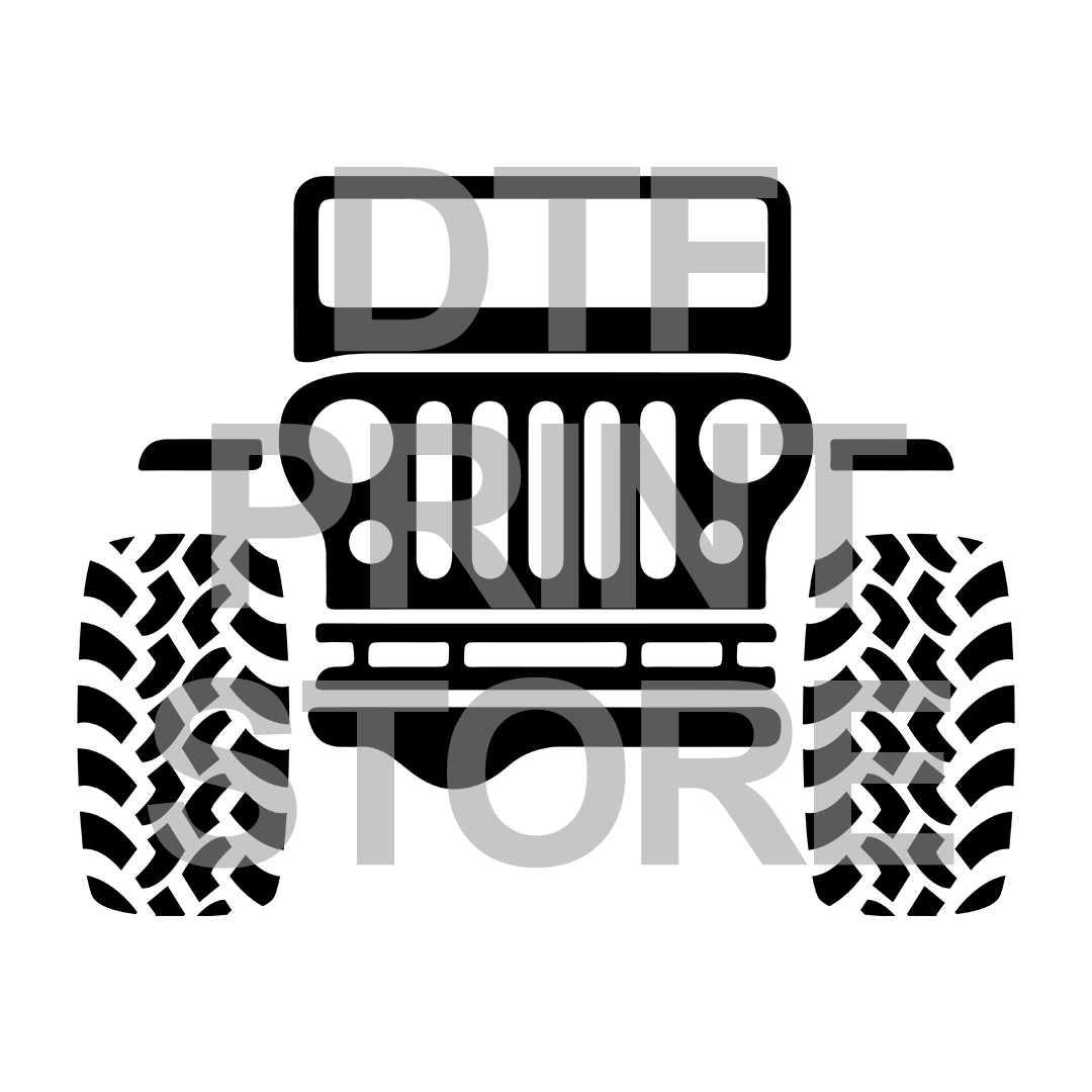 Jeep DTF or SUBLIMATION Print 12" x 16" 29 Types freeshipping - DTF Print Store