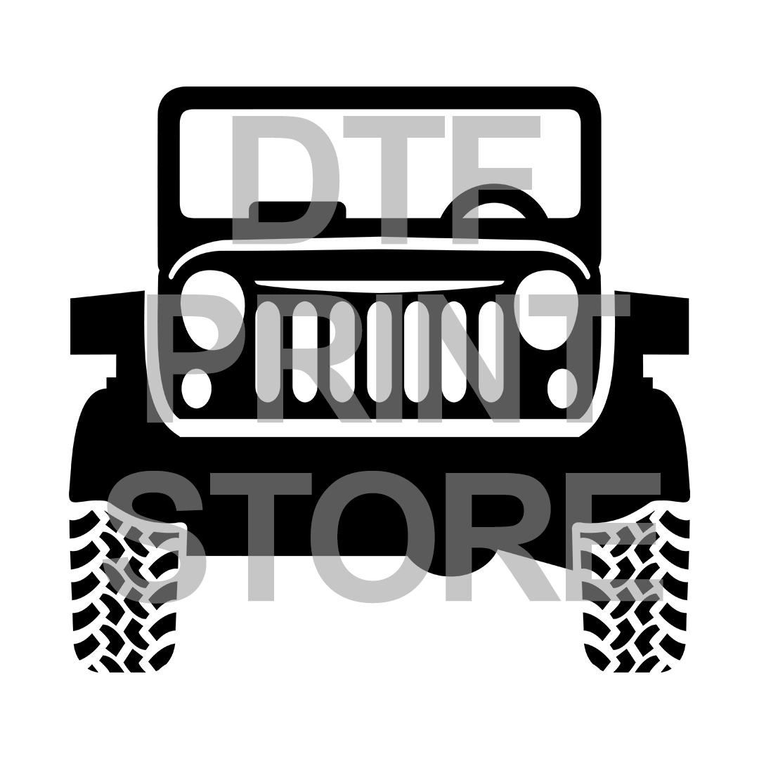 Jeep DTF or SUBLIMATION Print 12" x 16" 29 Types freeshipping - DTF Print Store