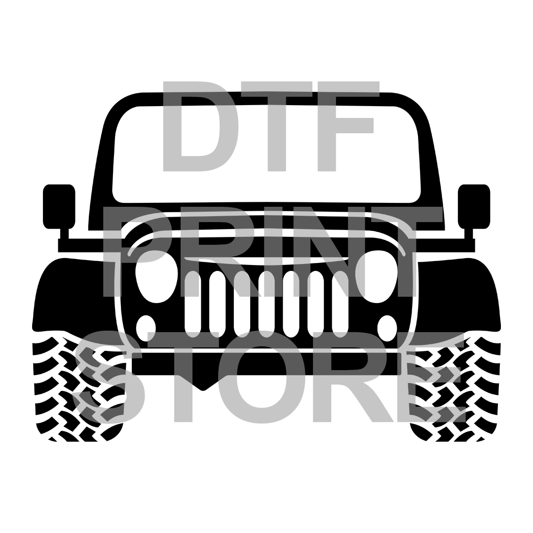 Jeep DTF or SUBLIMATION Print 12" x 16" 29 Types freeshipping - DTF Print Store