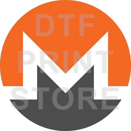 Monero DTF or SUBLIMATION Print 12" x 16" freeshipping - DTF Print Store