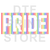 Pride Stripe DTF or SUBLIMATION Print 12" x 16" freeshipping - DTF Print Store