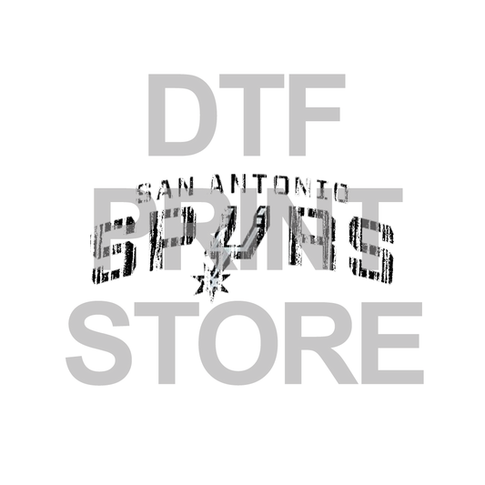 Spurs - DTF or SUBLIMATION Print 12" x 16" freeshipping - DTF Print Store