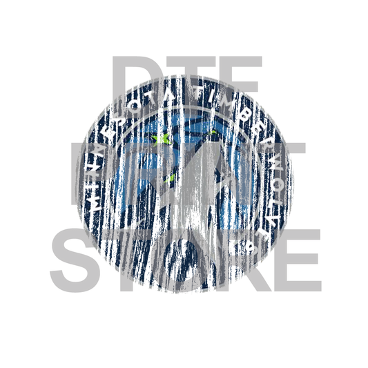 Timberwolves - DTF or SUBLIMATION Print 12" x 16" freeshipping - DTF Print Store