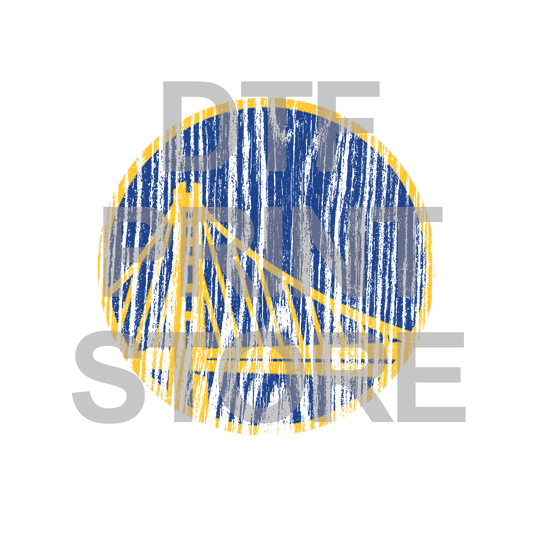 Warriors - DTF or SUBLIMATION Print 12" x 16" freeshipping - DTF Print Store
