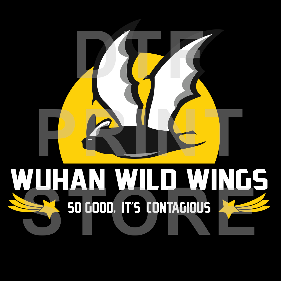 Wuhan Wild Wings - DTF or SUBLIMATION Print 12" x 16" freeshipping - DTF Print Store
